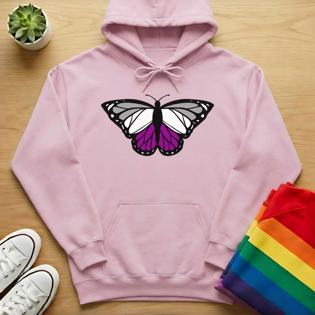 Asexual Butterfly Hoodie