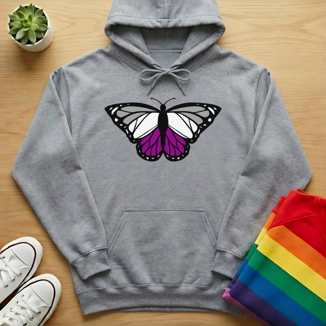 Asexual Butterfly Hoodie
