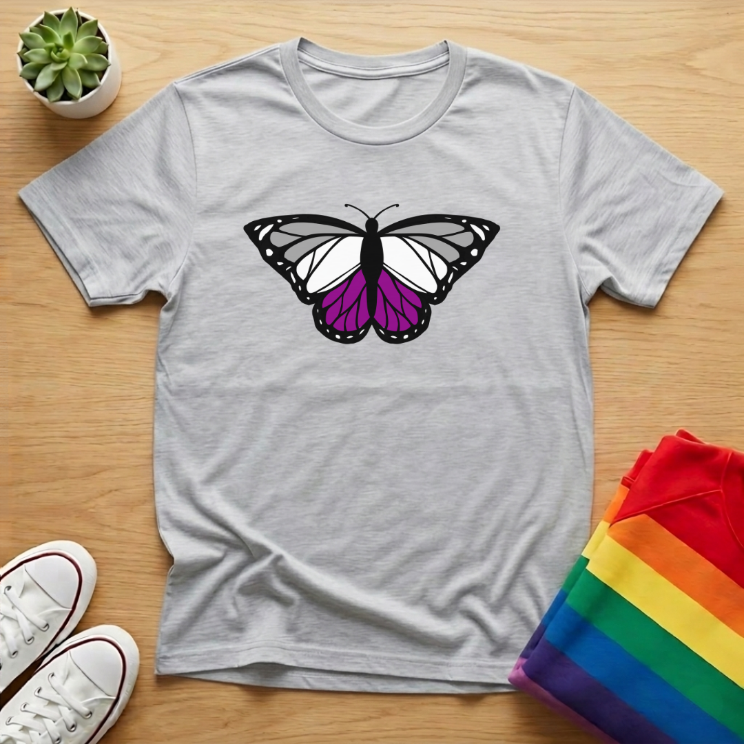 Asexual Butterfly Tee