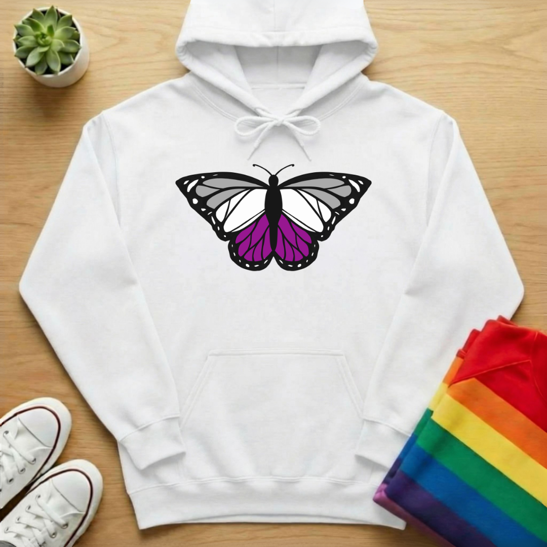 Asexual Butterfly Hoodie
