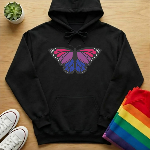 Bisexual Butterfly Hoodie