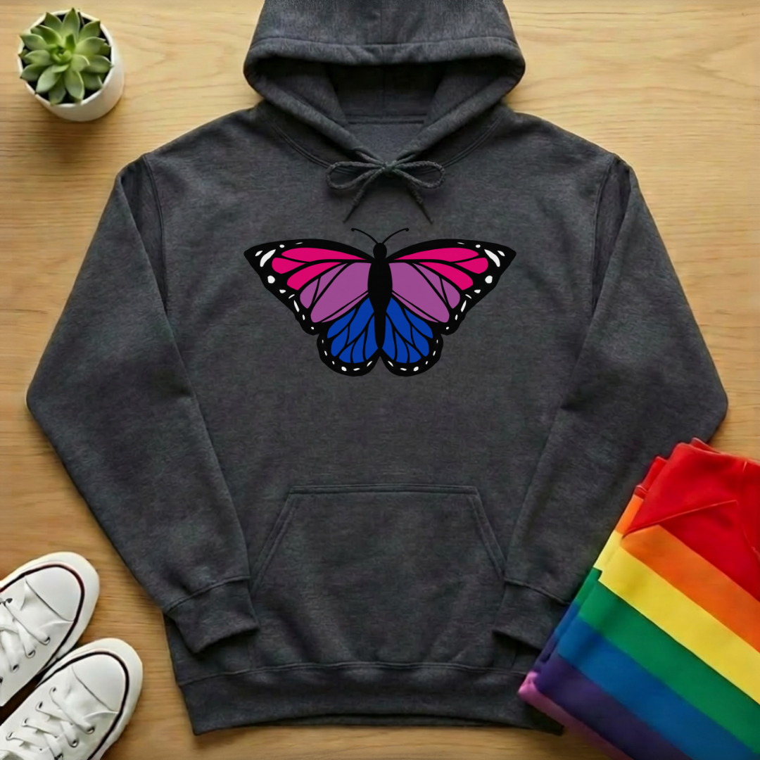 Bisexual Butterfly Hoodie
