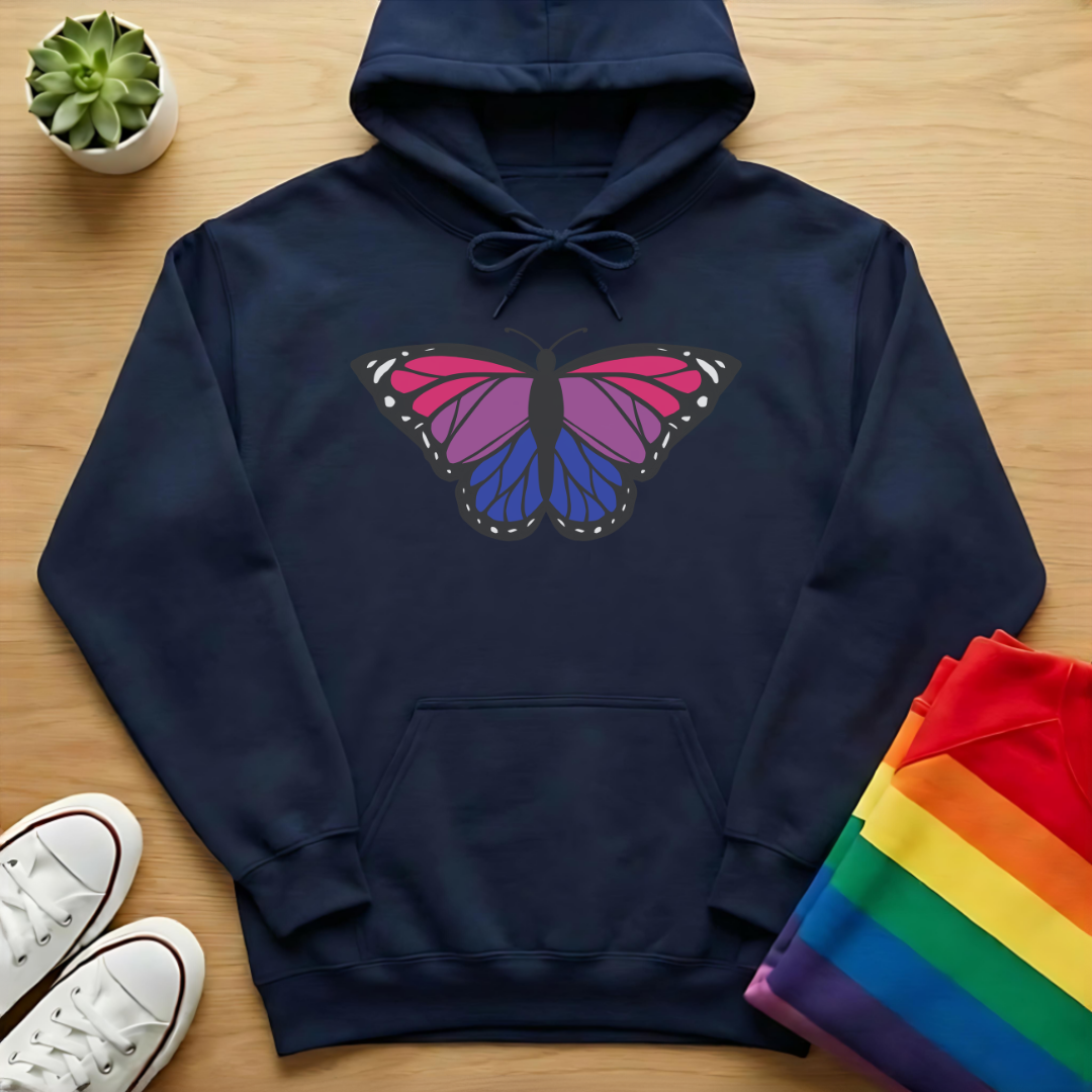 Bisexual Butterfly Hoodie