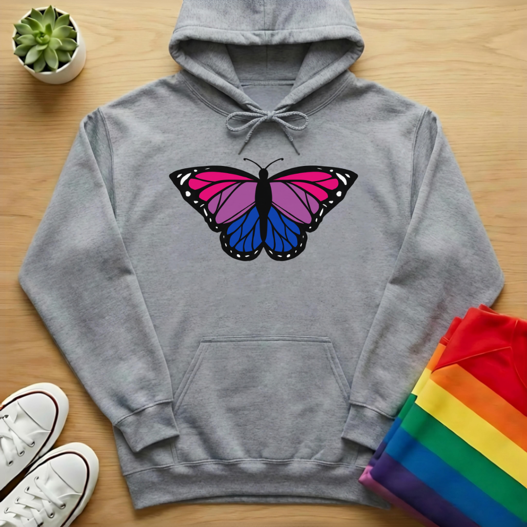 Bisexual Butterfly Hoodie