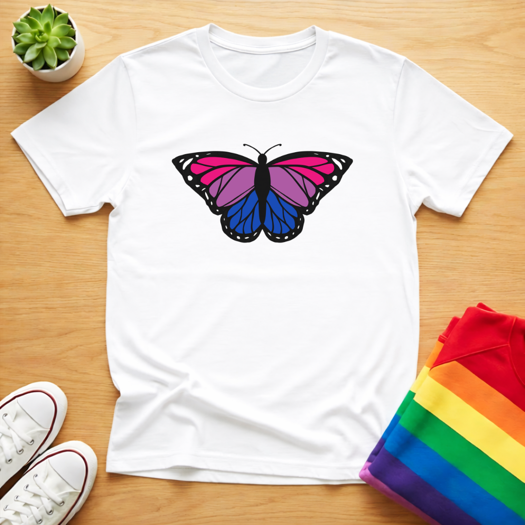 Bisexual Butterfly Tee