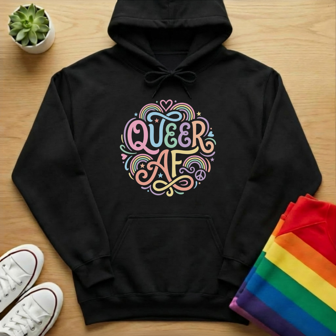 Queer AF Hoodie