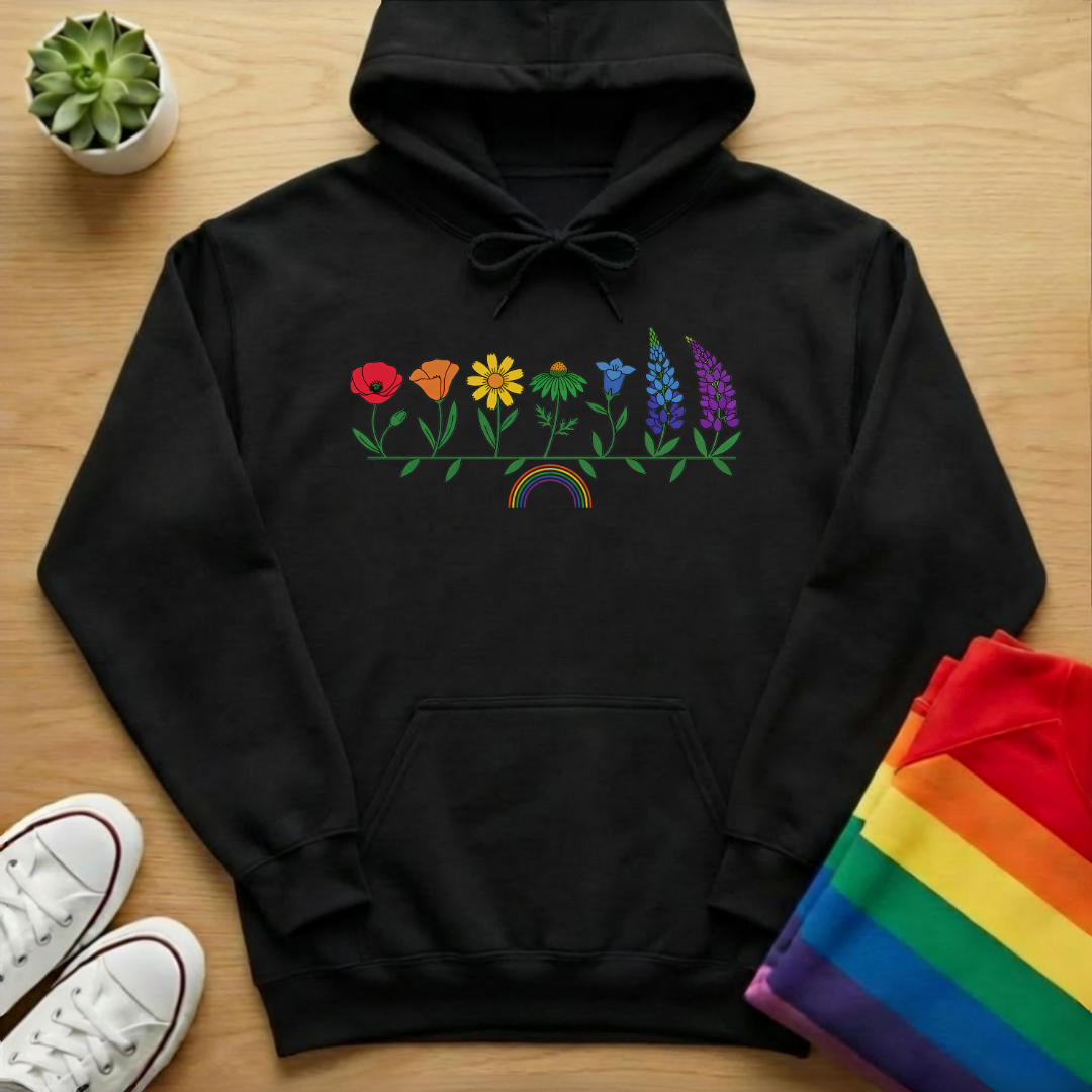 Pride Wildflowers Hoodie