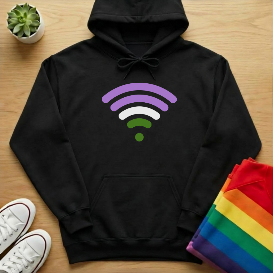Genderqueer Wi-Fi Hoodie