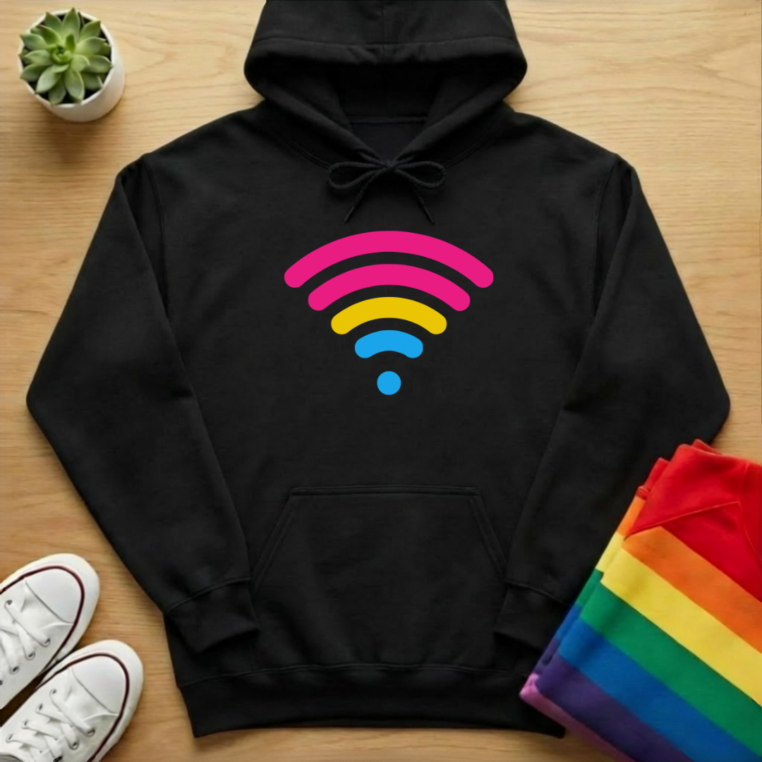 Pansexual Wi-Fi Hoodie
