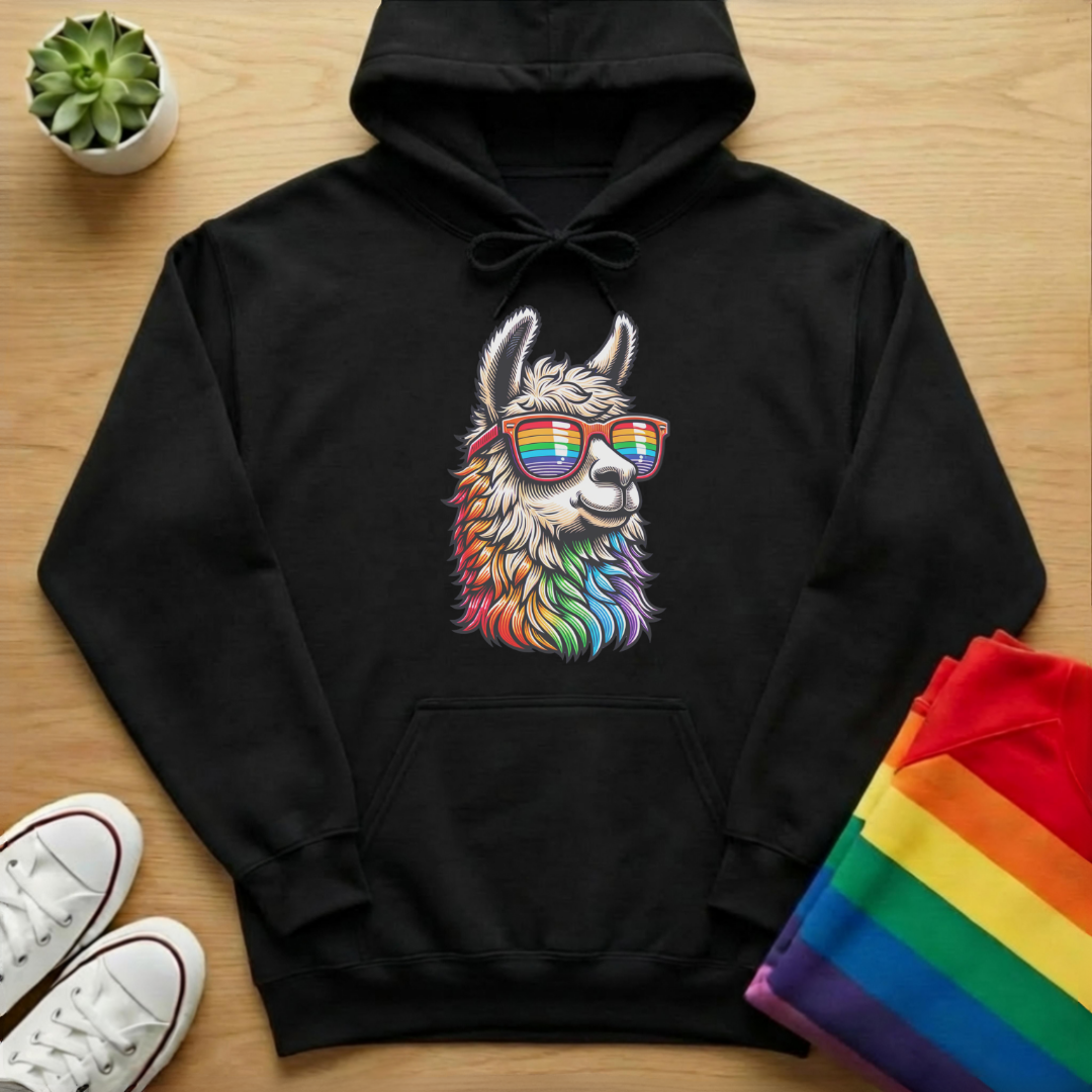 Pride Llama Hoodie
