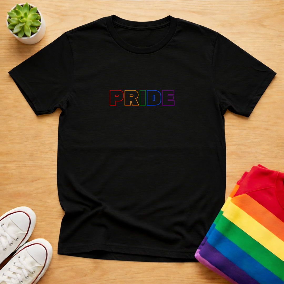 Outlined In Pride Tee