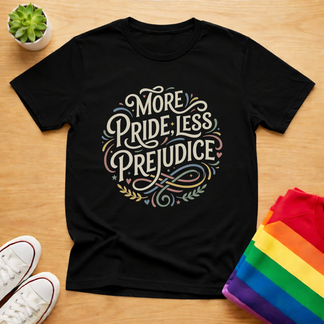 More Pride, Less Prejudice Tee
