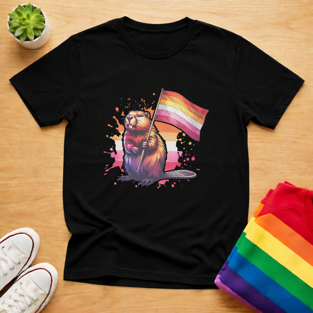Lesbian Beaver Tee