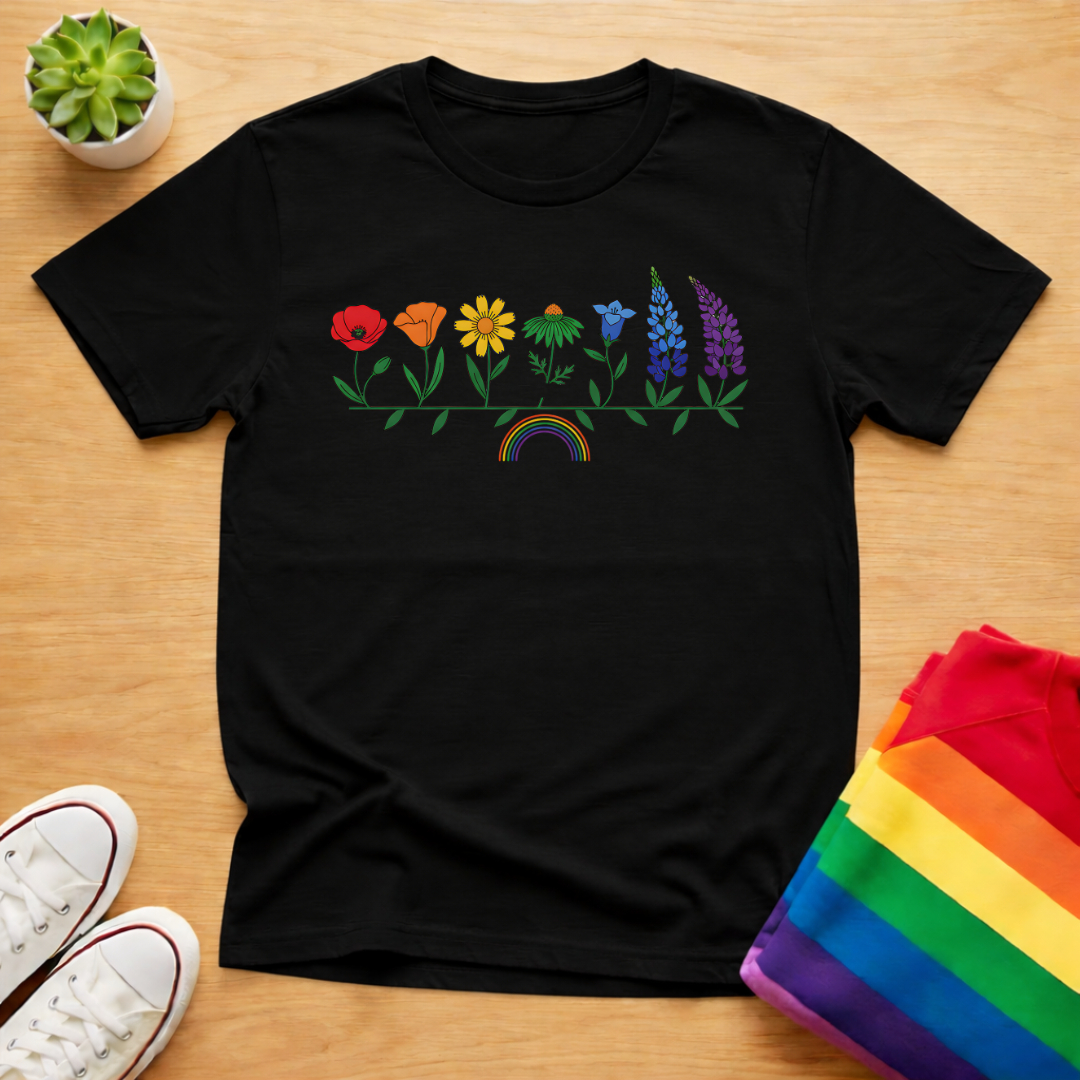 Pride Wildflowers Tee