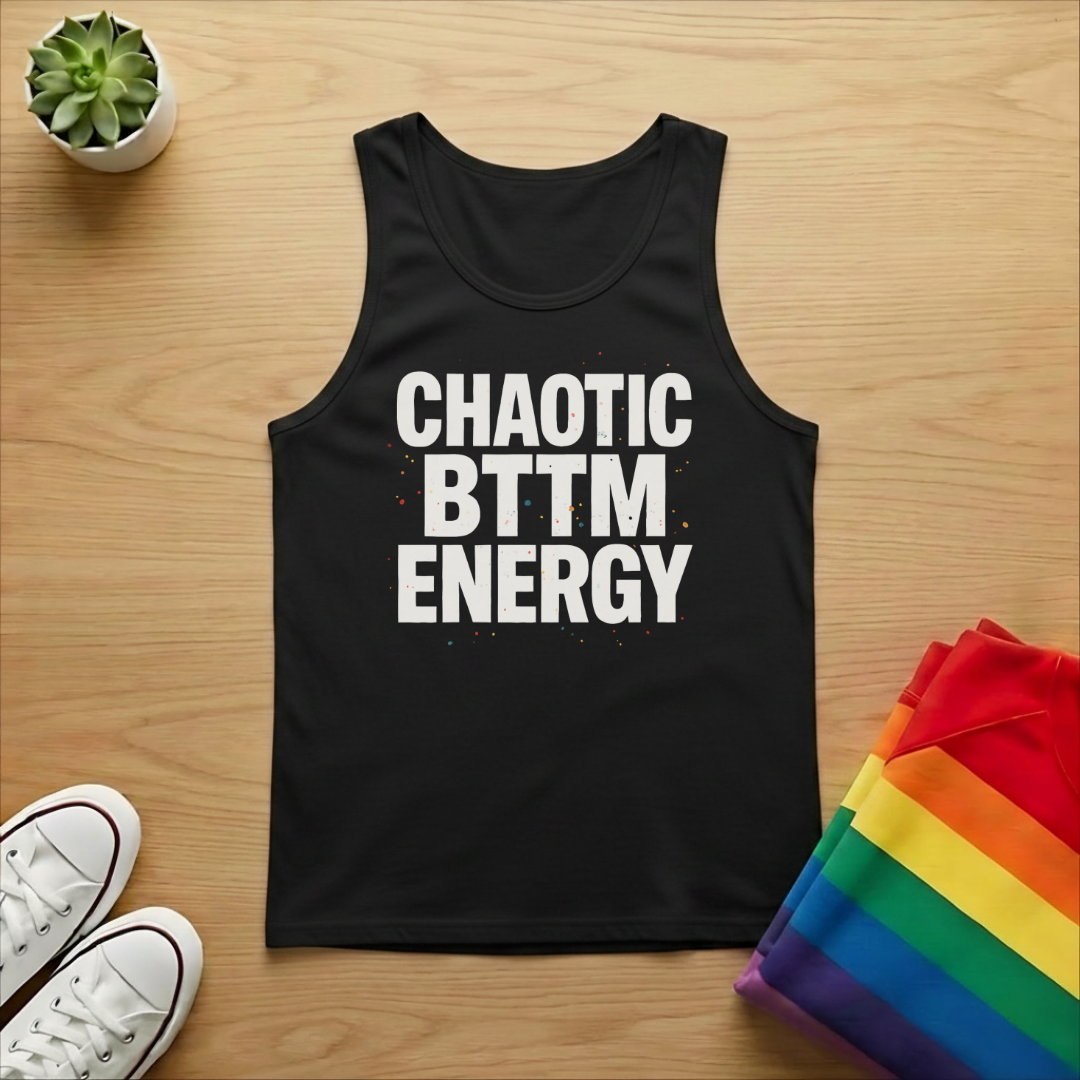 Chaotic Bttm Energy Tank Top