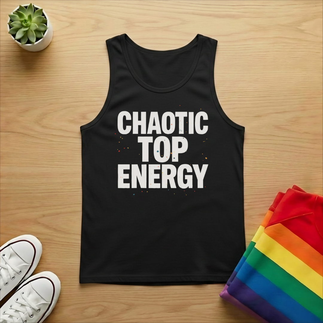 Chaotic Top Energy Tank Top