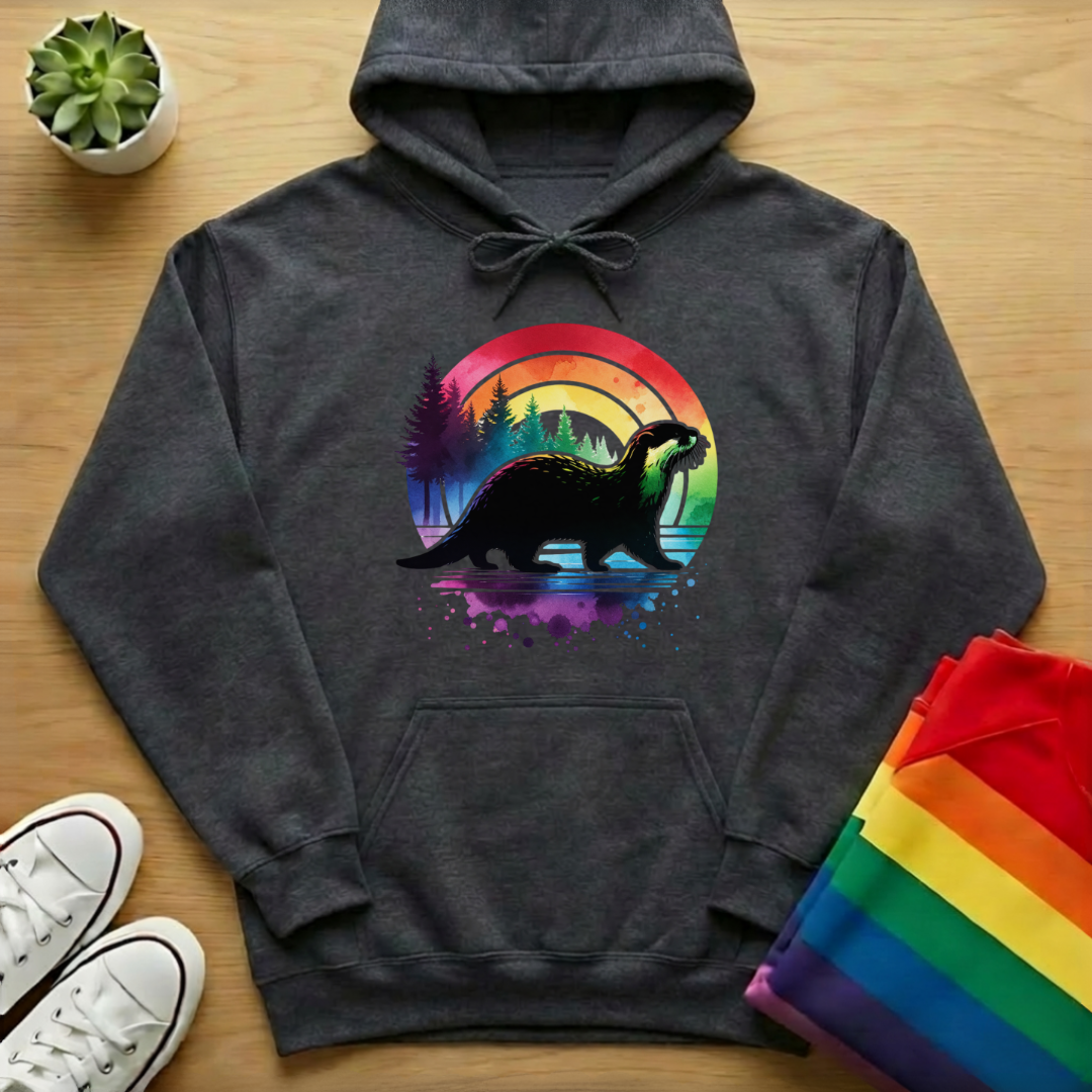 Otter In The Woods Hoodie