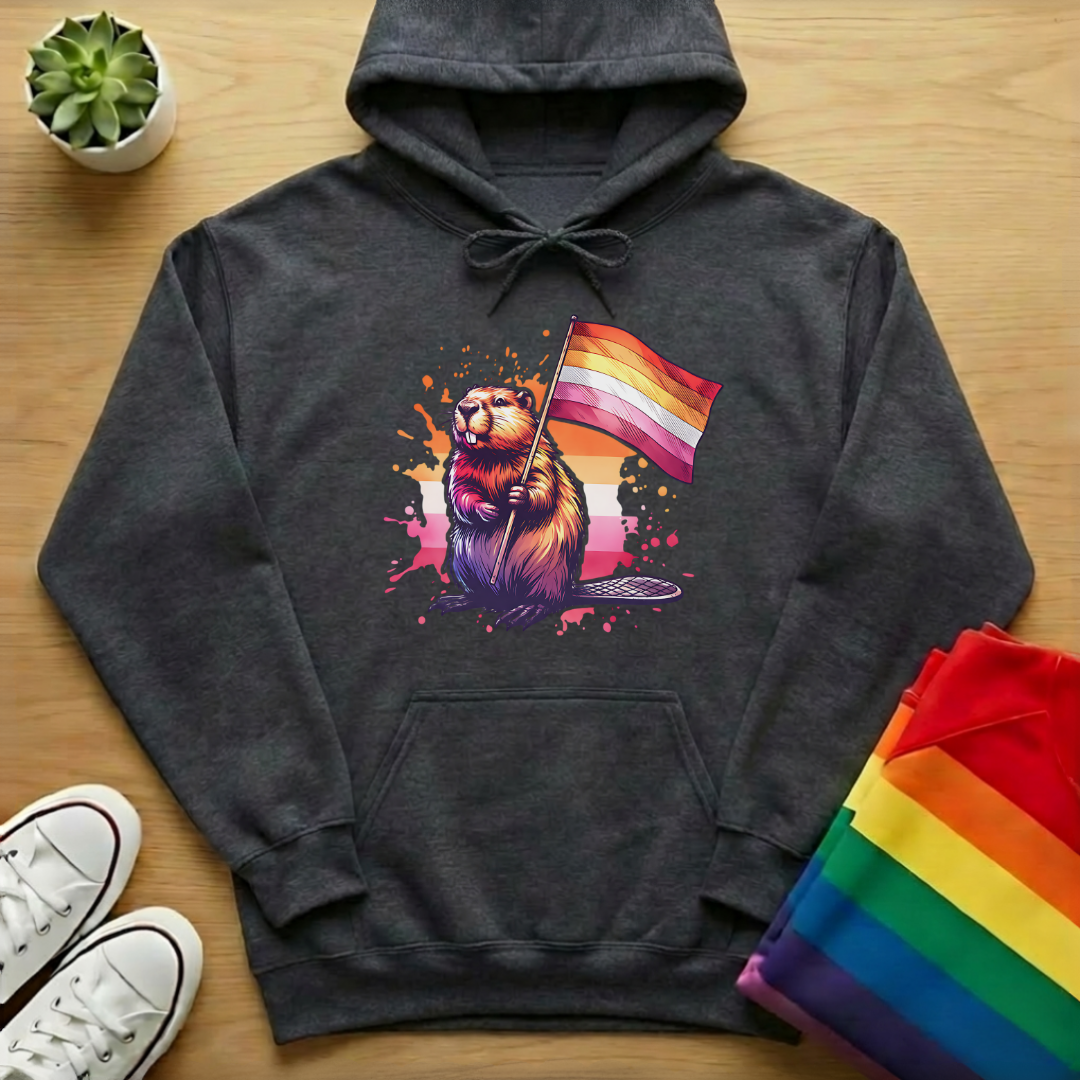 Lesbian Beaver Hoodie