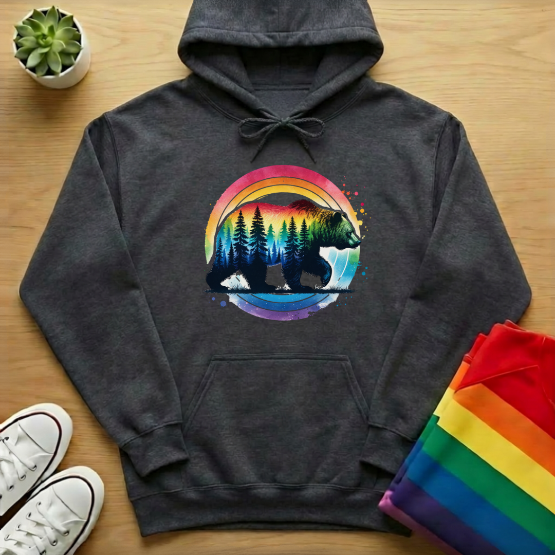 Grizzly In The Woods Hoodie