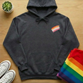 Subtle Lesbian Brush Stroke Hoodie