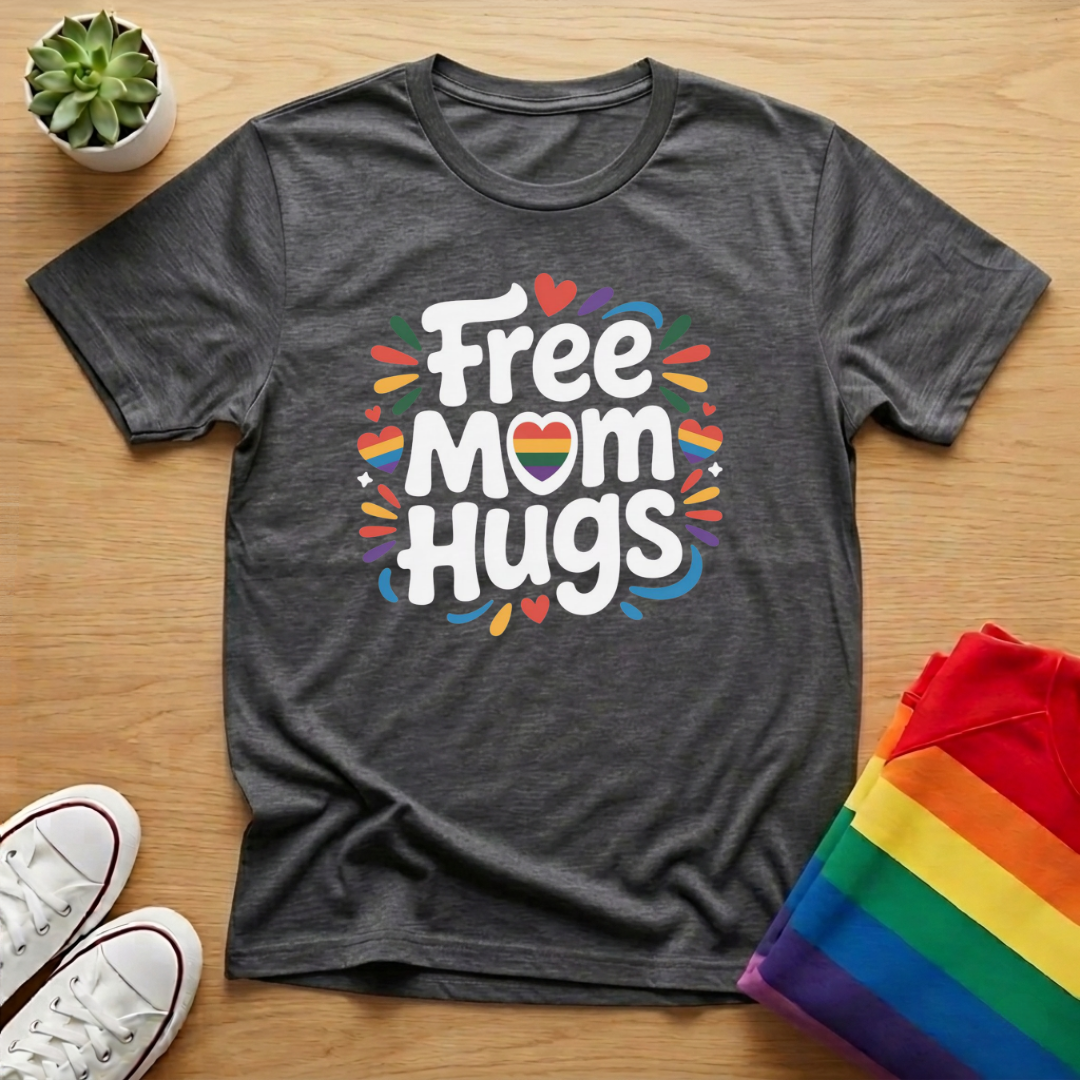Free Mom Hugs Tee