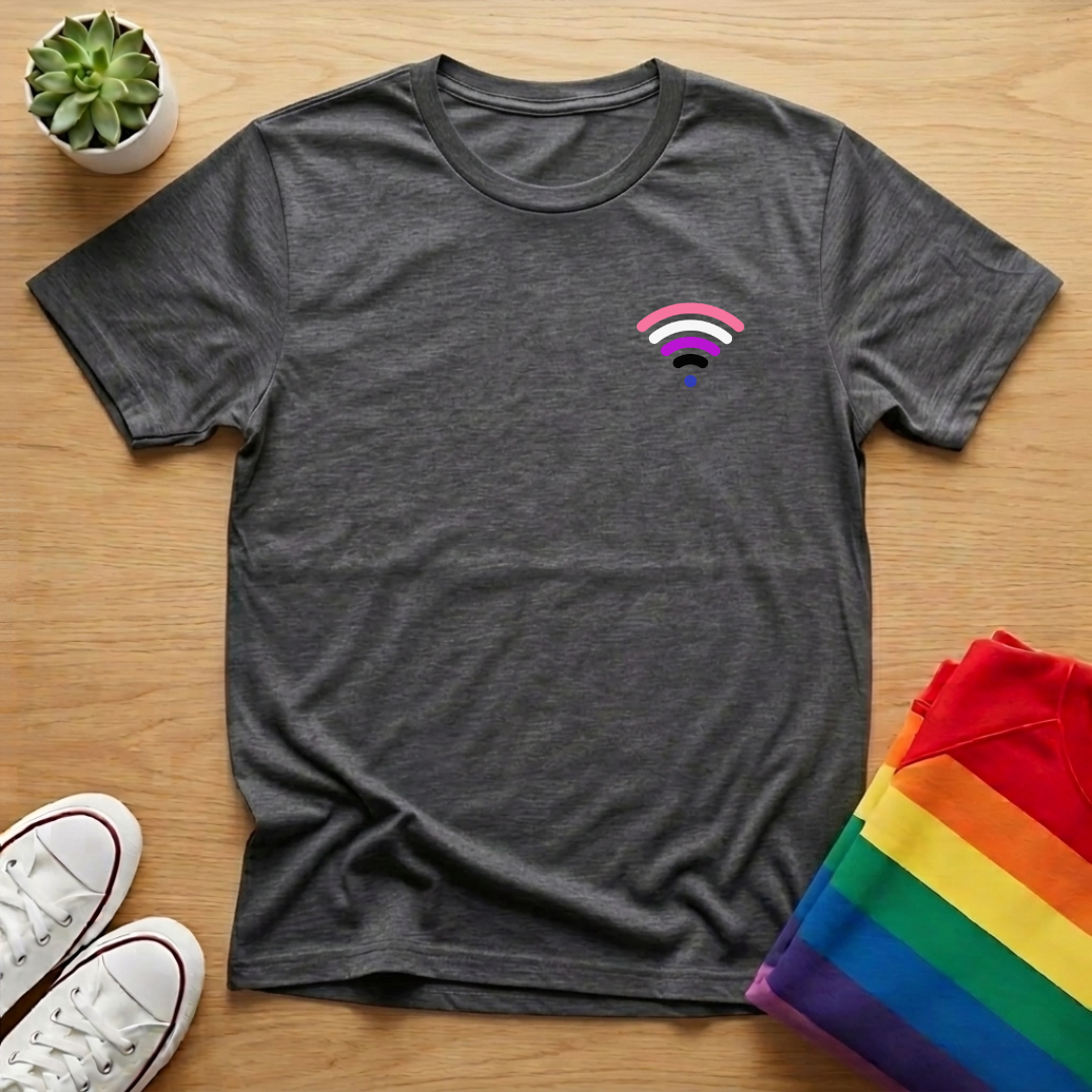 Subtle Genderfluid Wi-Fi Tee