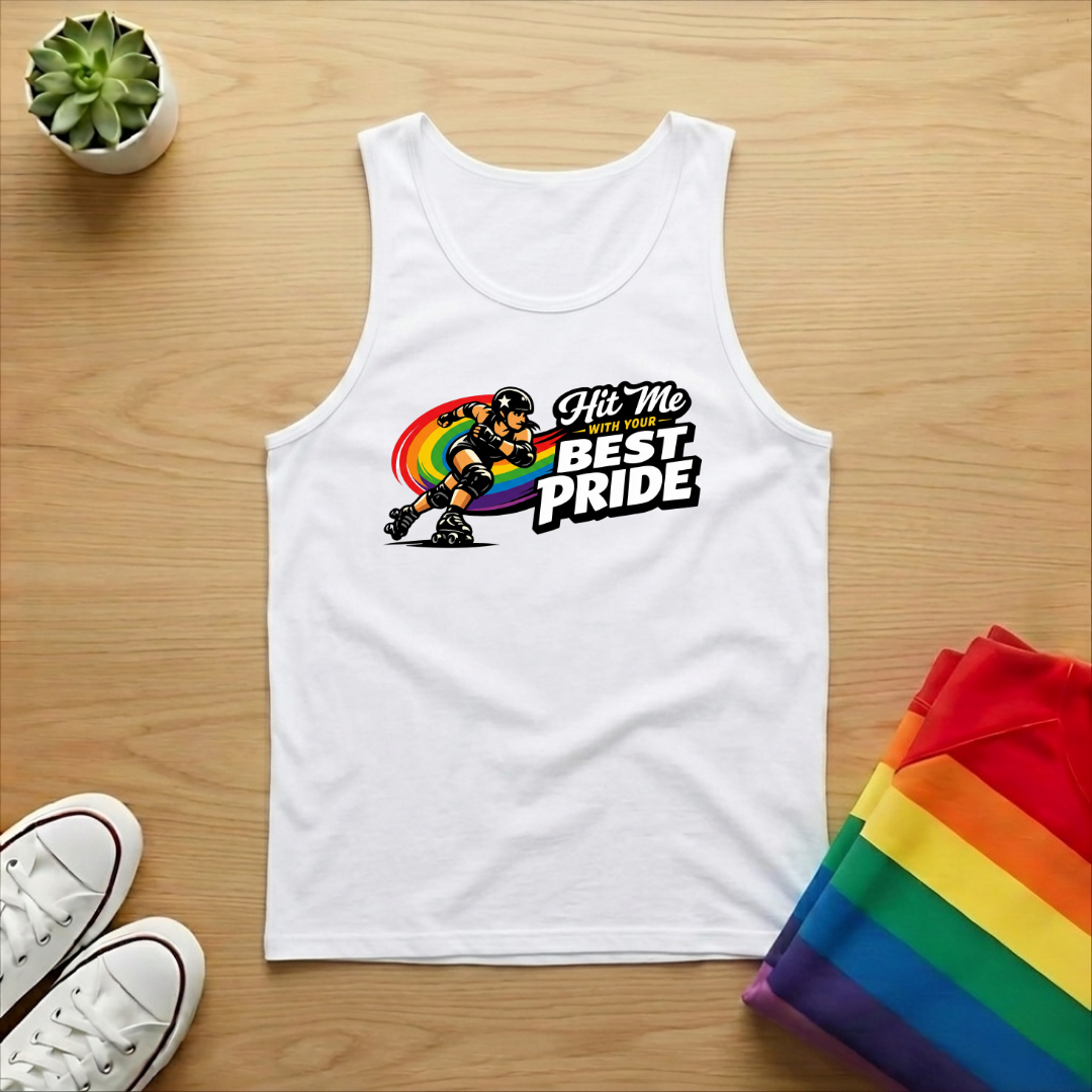 Hit Me With Your Best Pride Tank Top