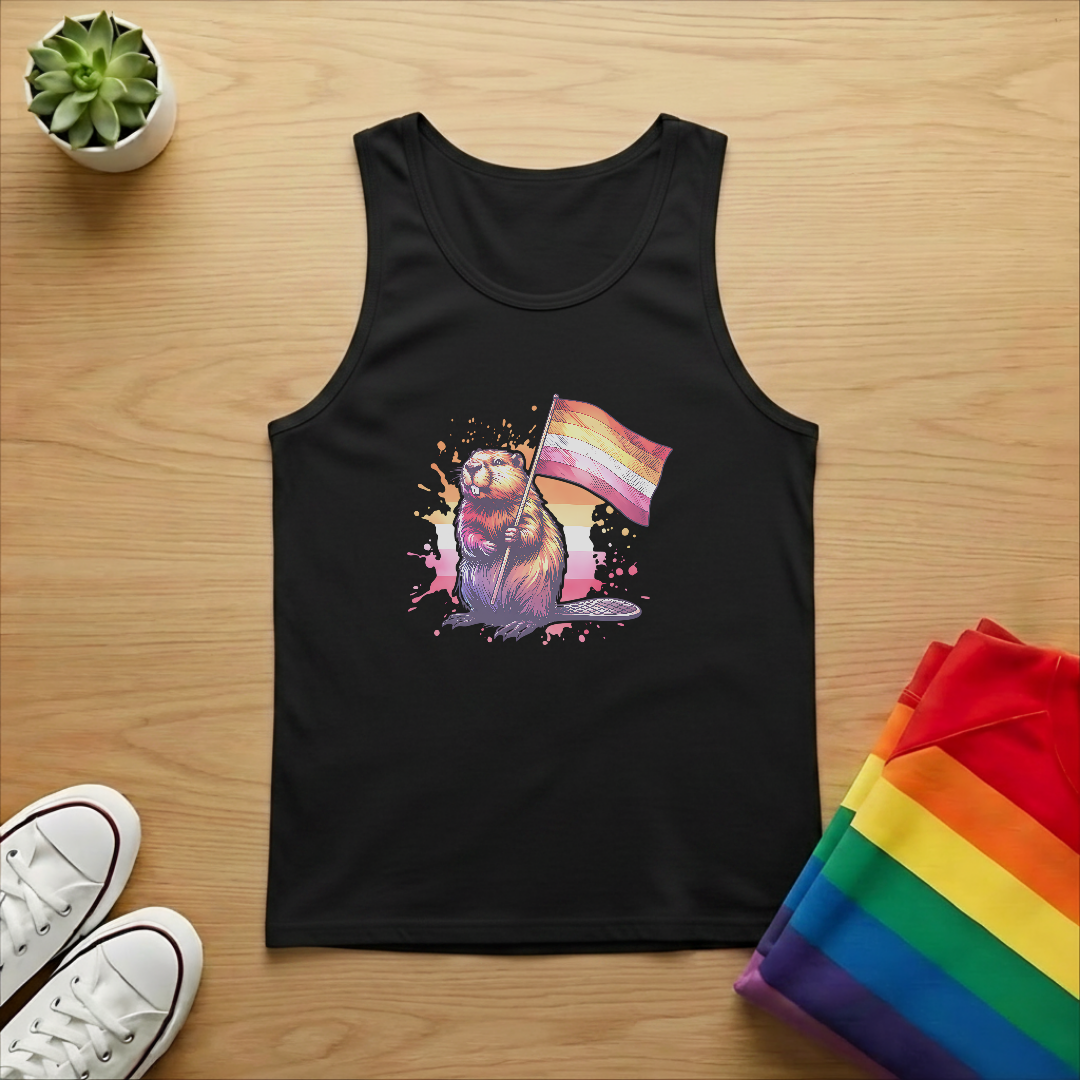 Lesbian Beaver Tank Top