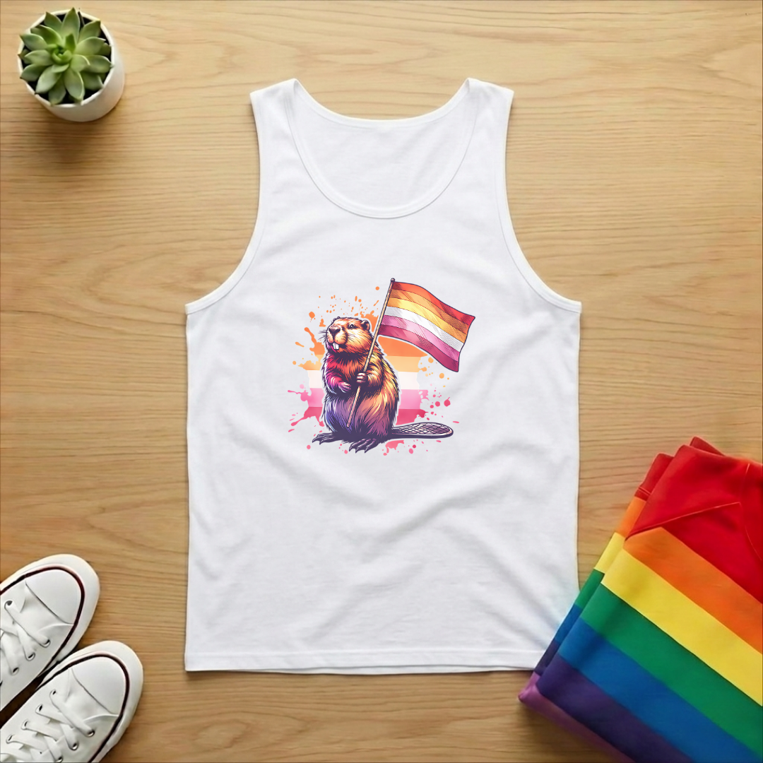 Lesbian Beaver Tank Top