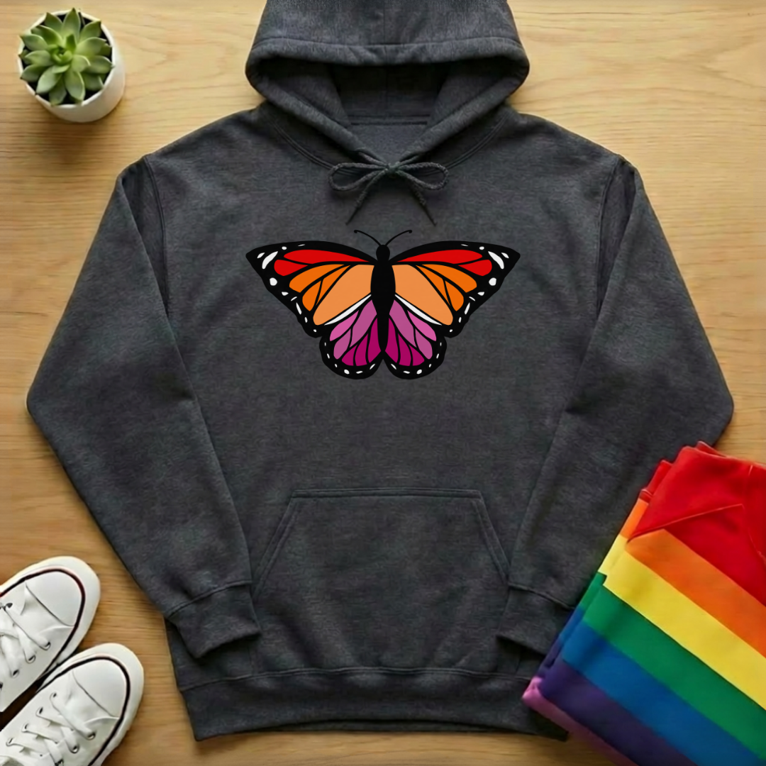 Lesbian Butterfly Hoodie