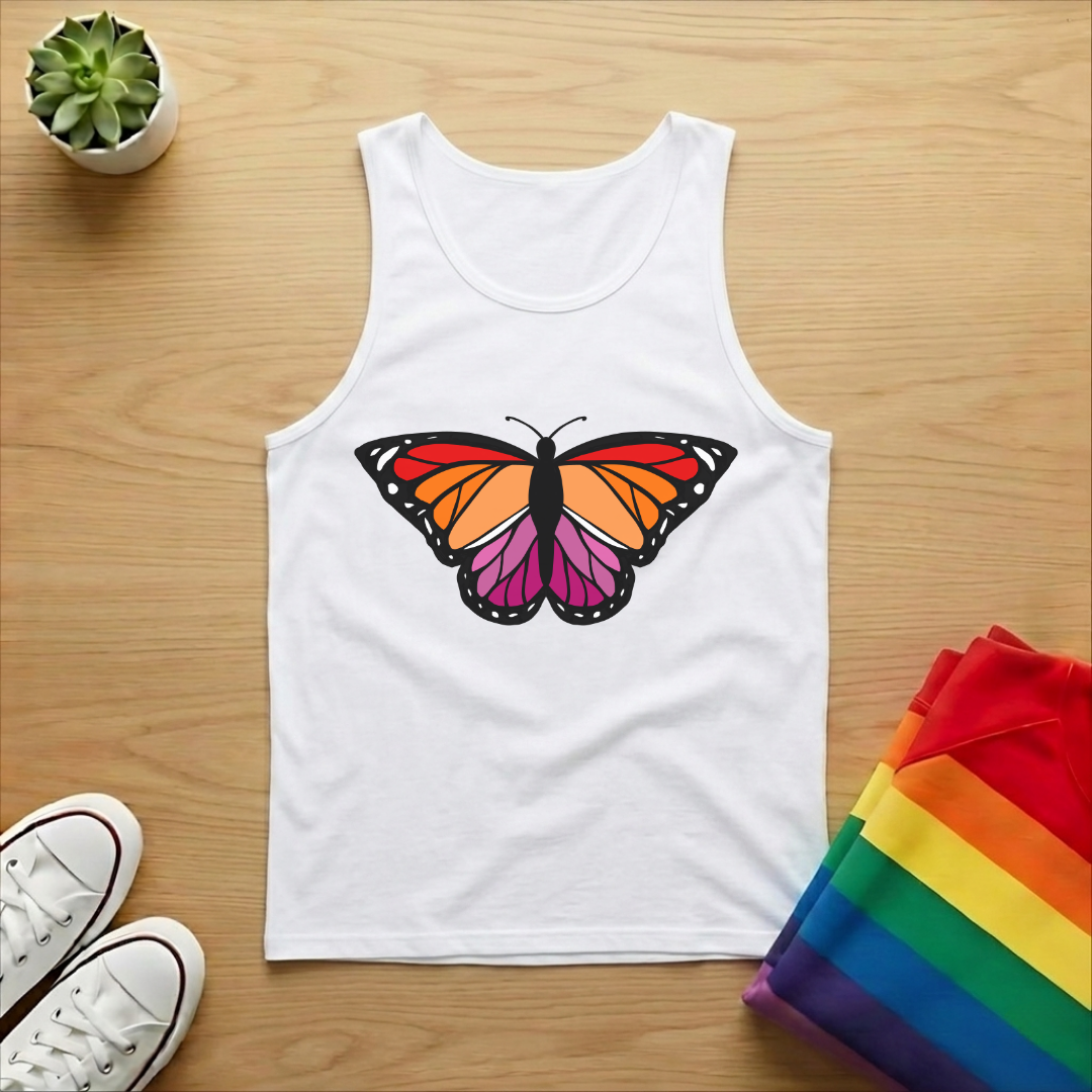 Lesbian Butterfly Tank Top