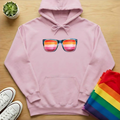 Lesbian Flag Sunglasses Hoodie