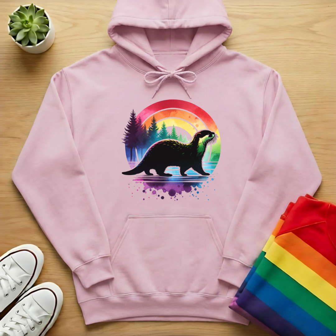 Otter In The Woods Hoodie