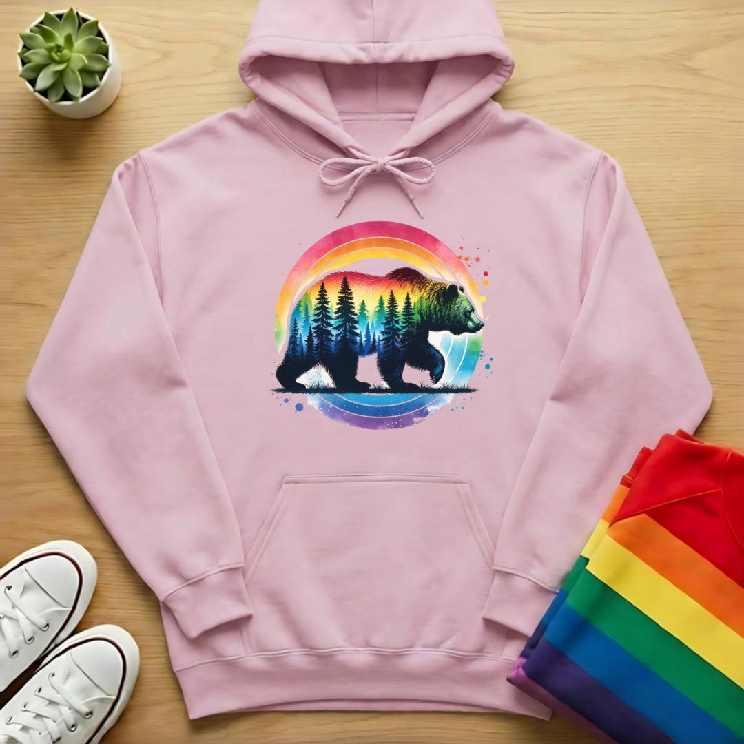 Grizzly In The Woods Hoodie