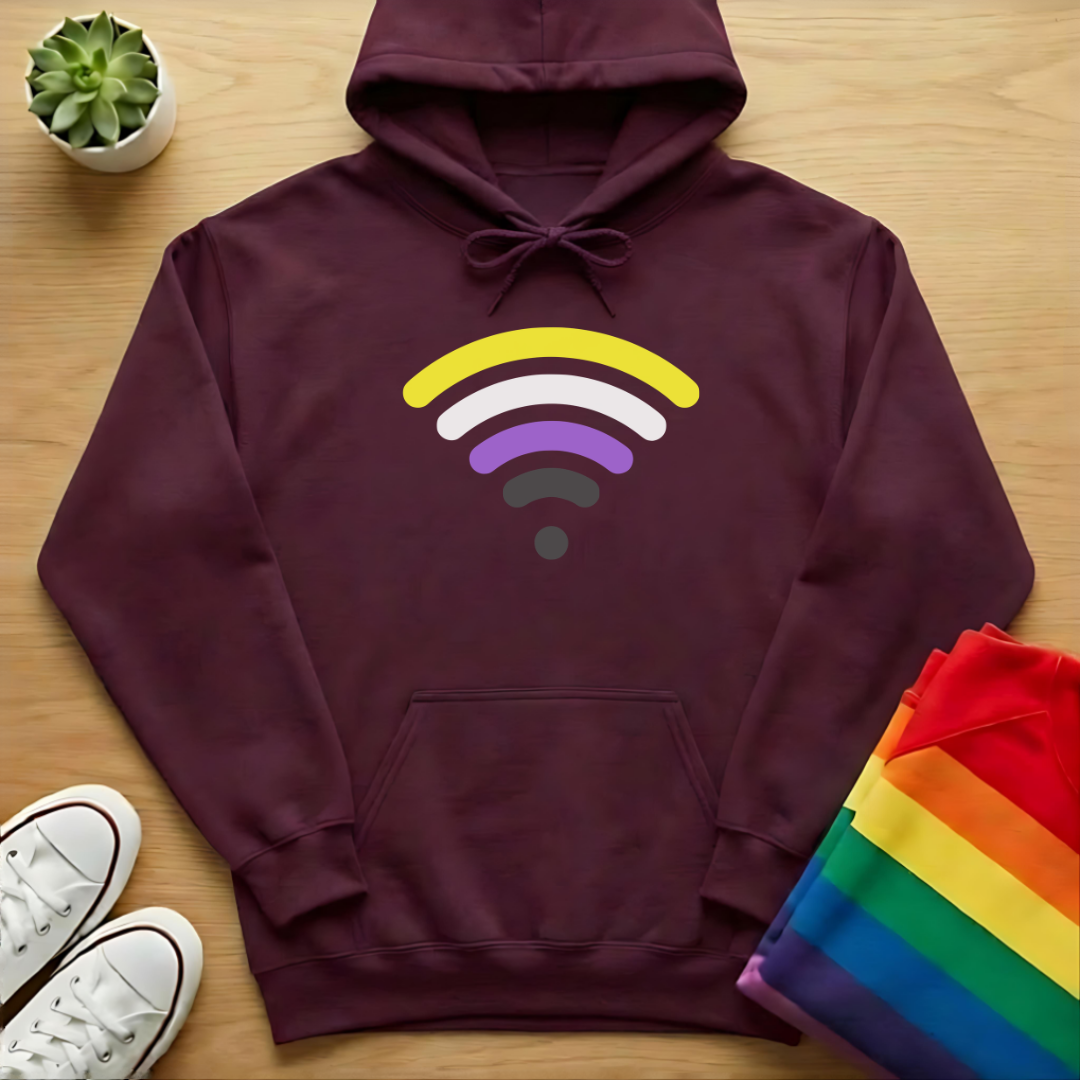 Non-Binary Wi-Fi Hoodie