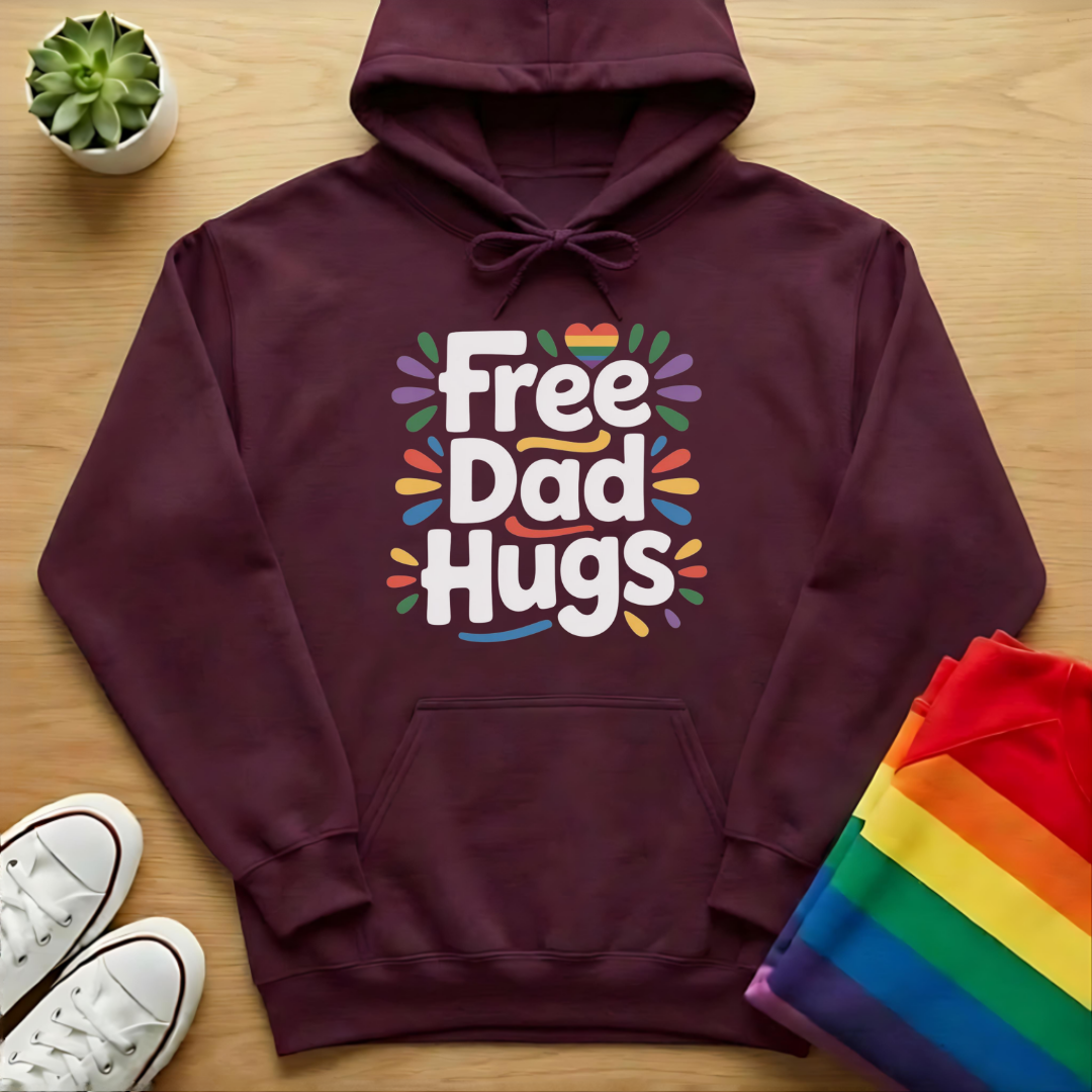 Free Dad Hugs Hoodie