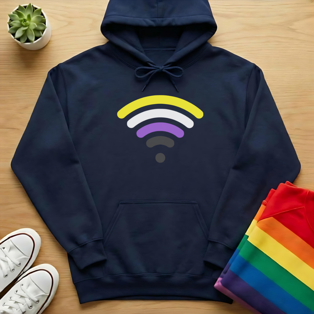 Non-Binary Wi-Fi Hoodie
