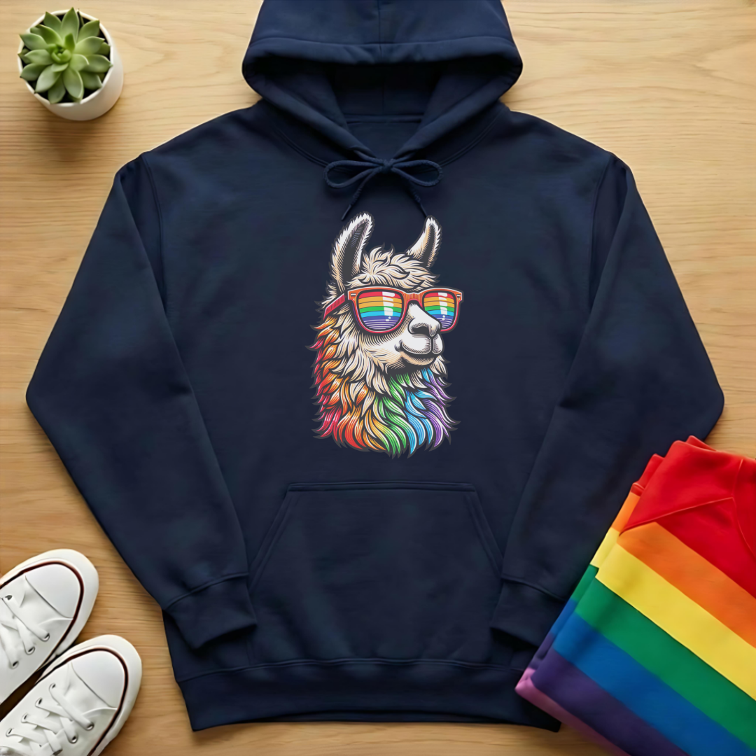 Pride Llama Hoodie