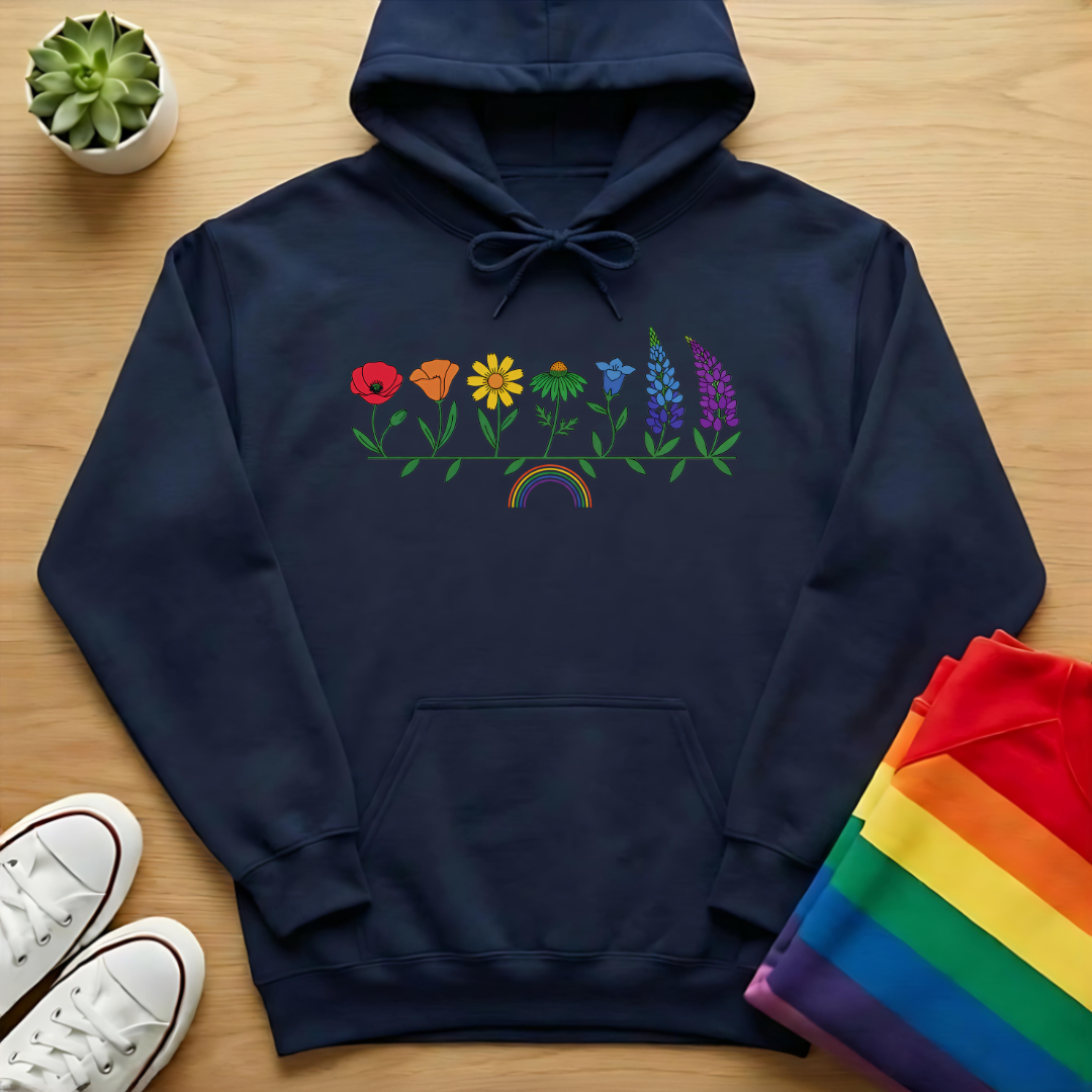 Pride Wildflowers Hoodie
