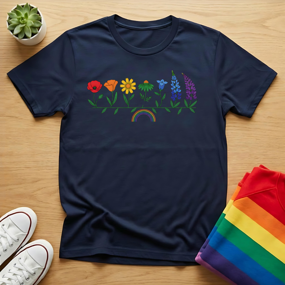 Pride Wildflowers Tee
