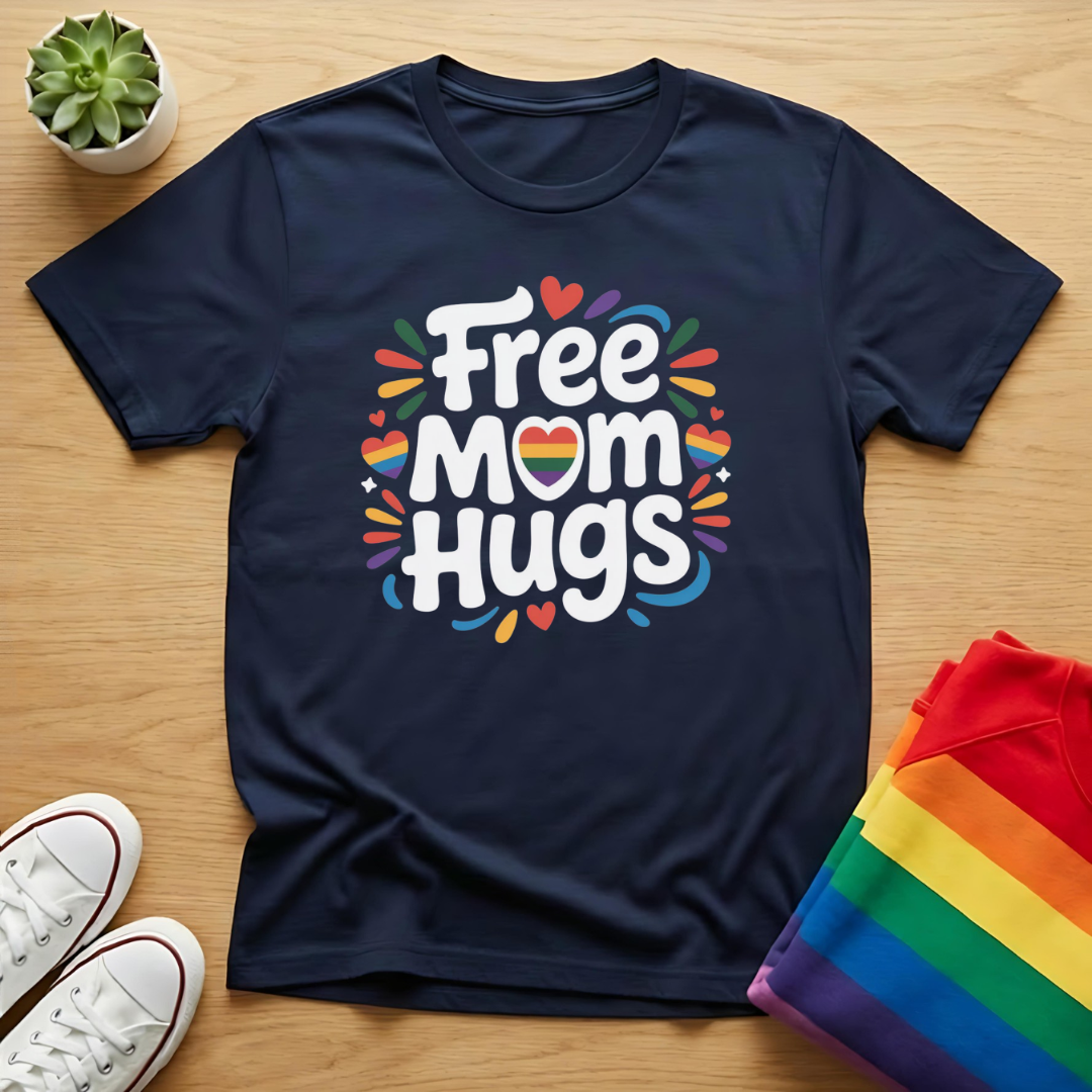 Free Mom Hugs Tee