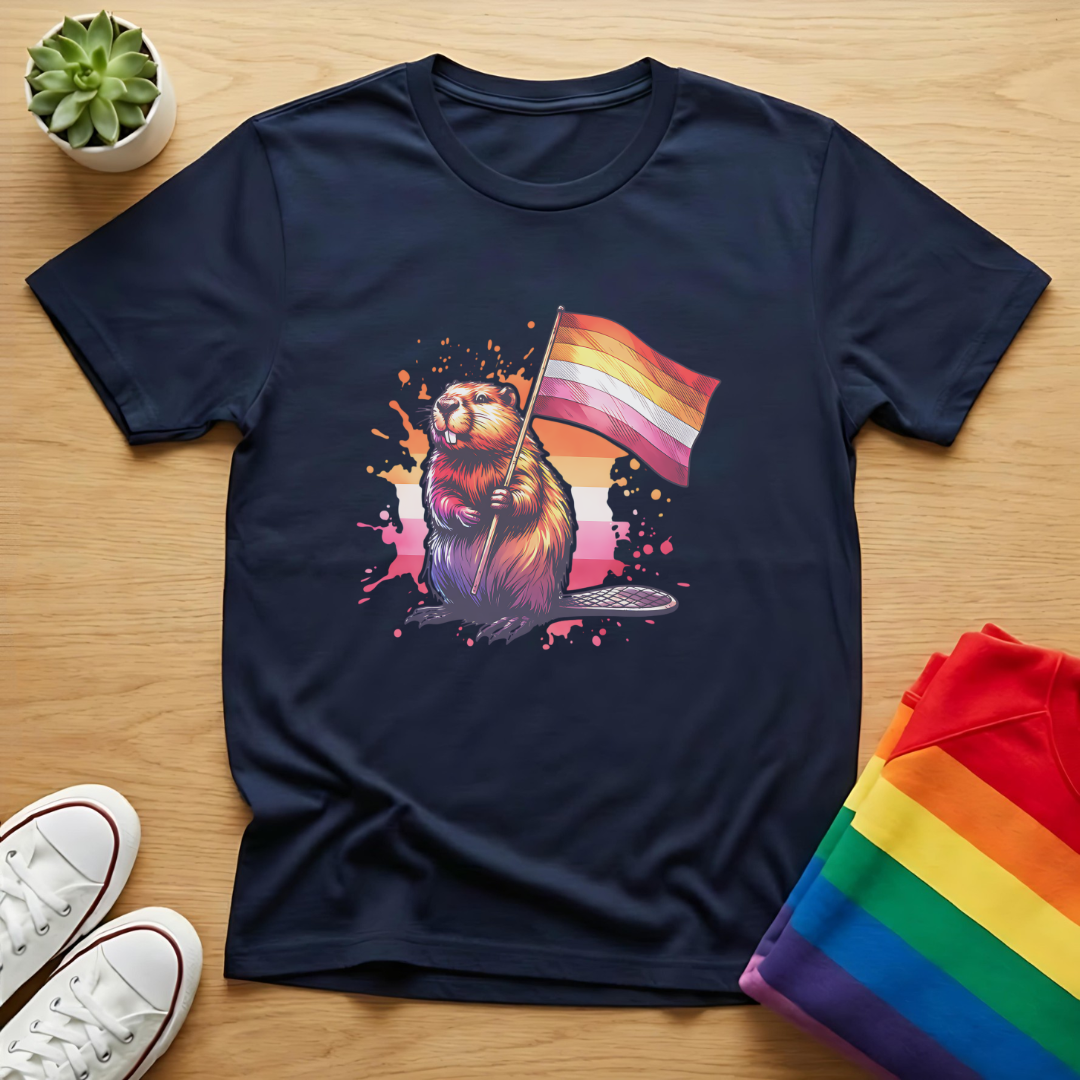 Lesbian Beaver Tee