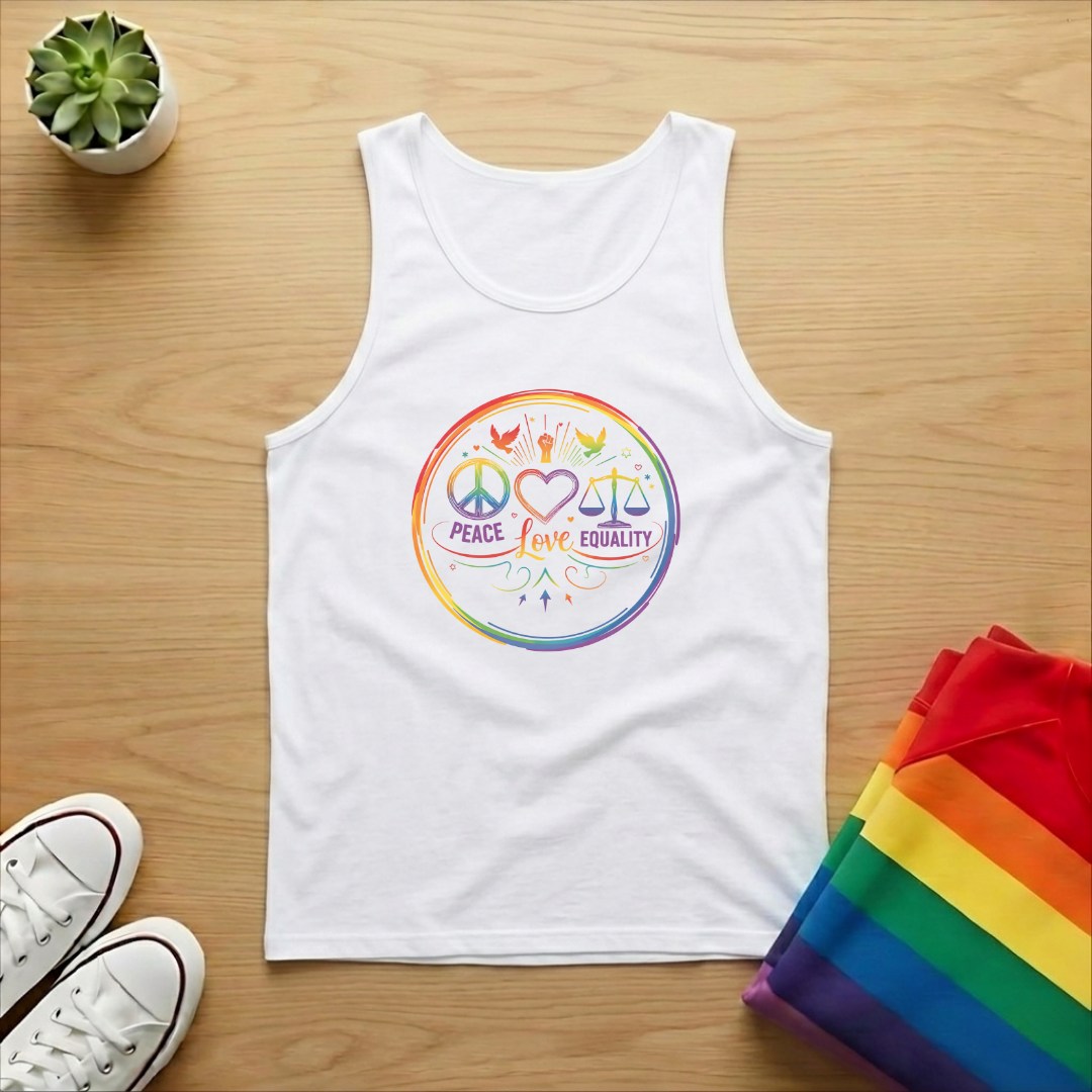 Peace Love Equality Tank Top