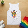 Pride Giraffe Tank Top