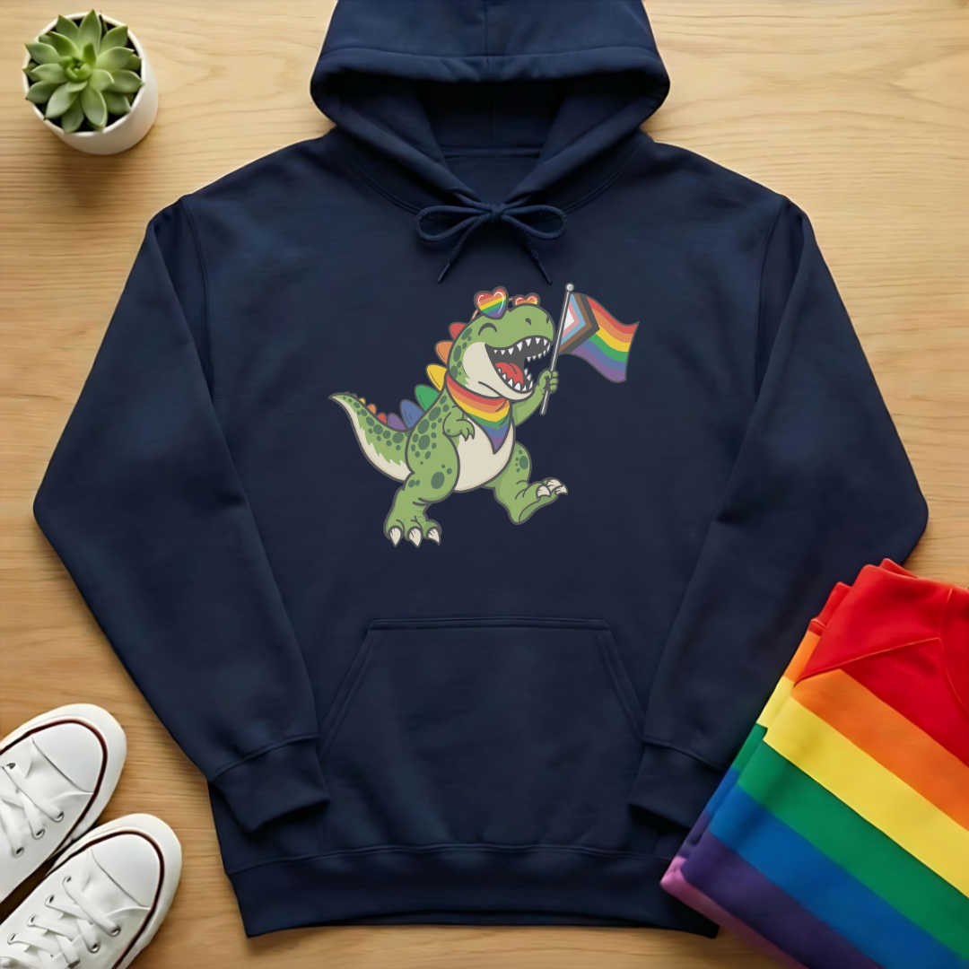 Proud Dino Hoodie