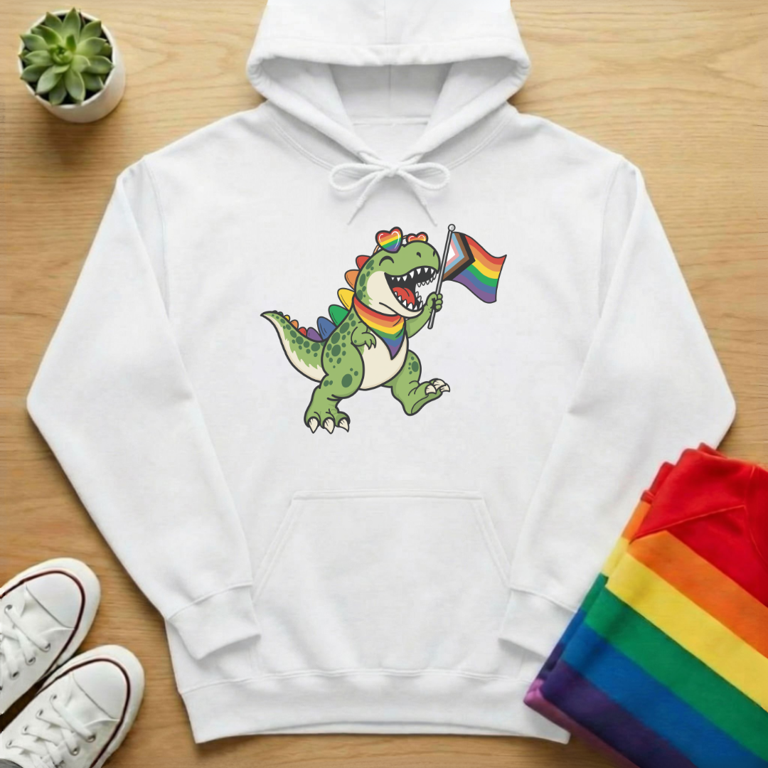 Proud Dino Hoodie