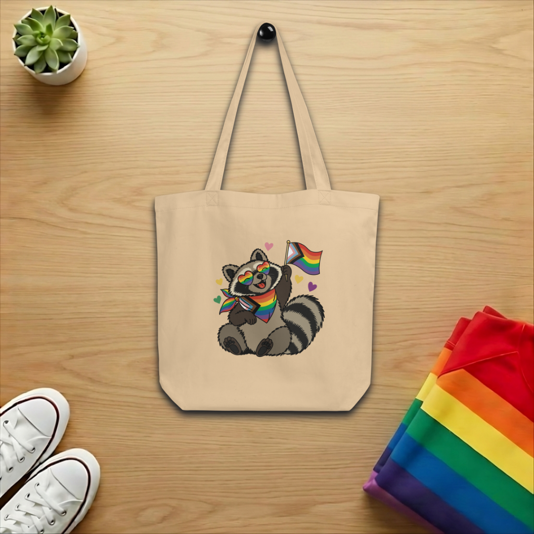 Proud Raccoon Tote