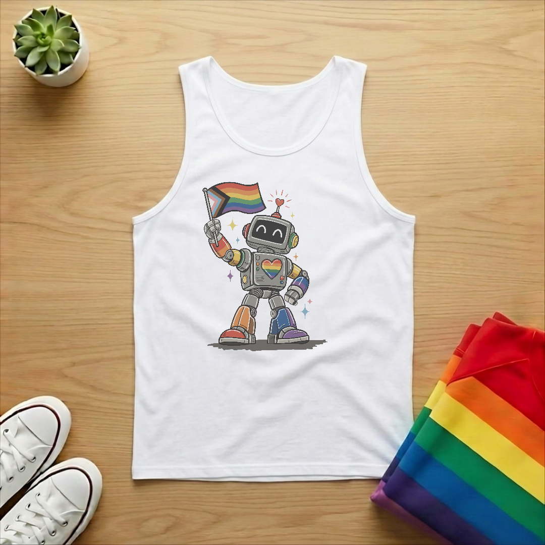 Proud Robot Tank Top