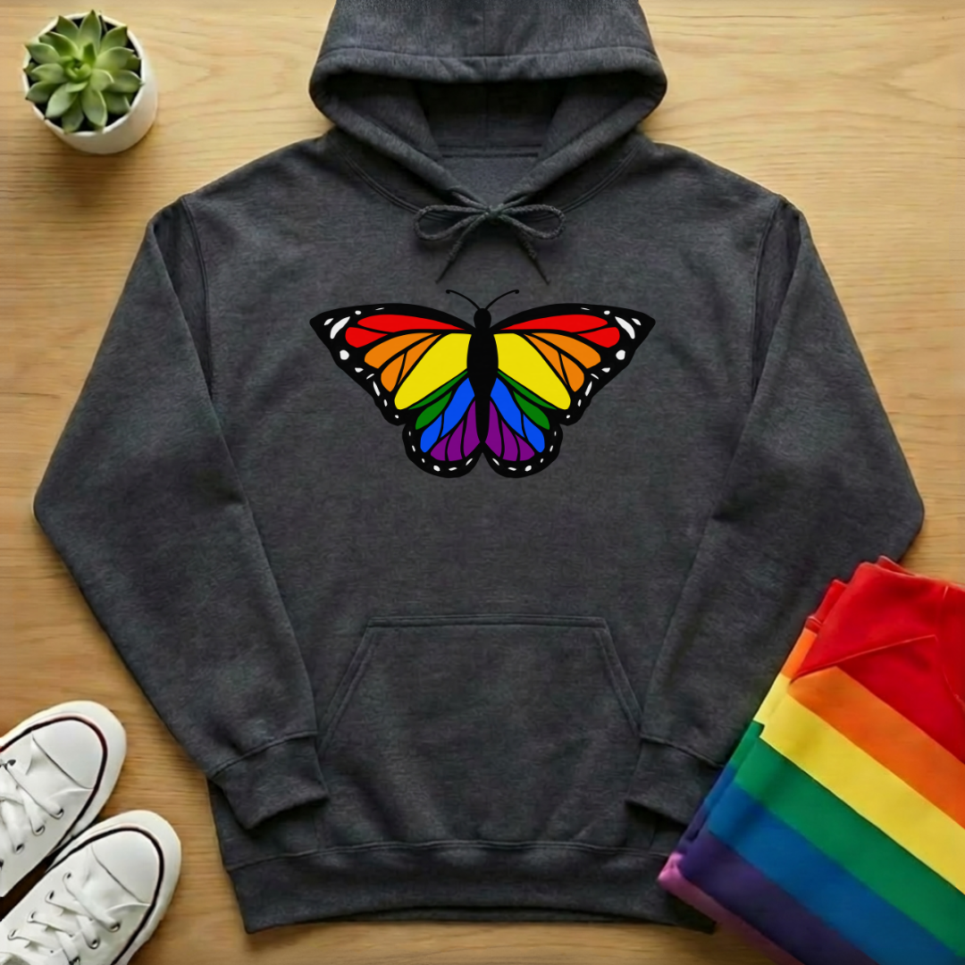 Rainbow Butterfly Hoodie