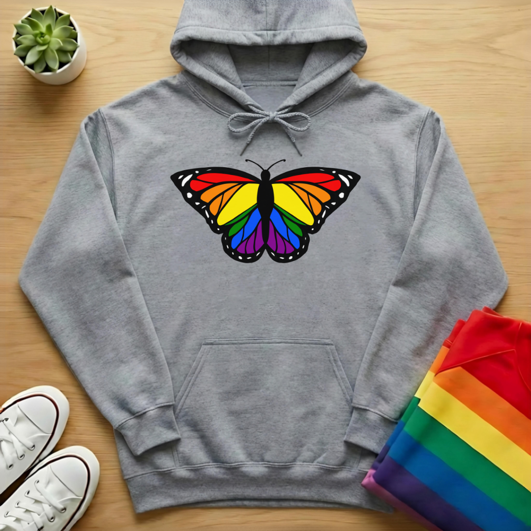 Rainbow Butterfly Hoodie